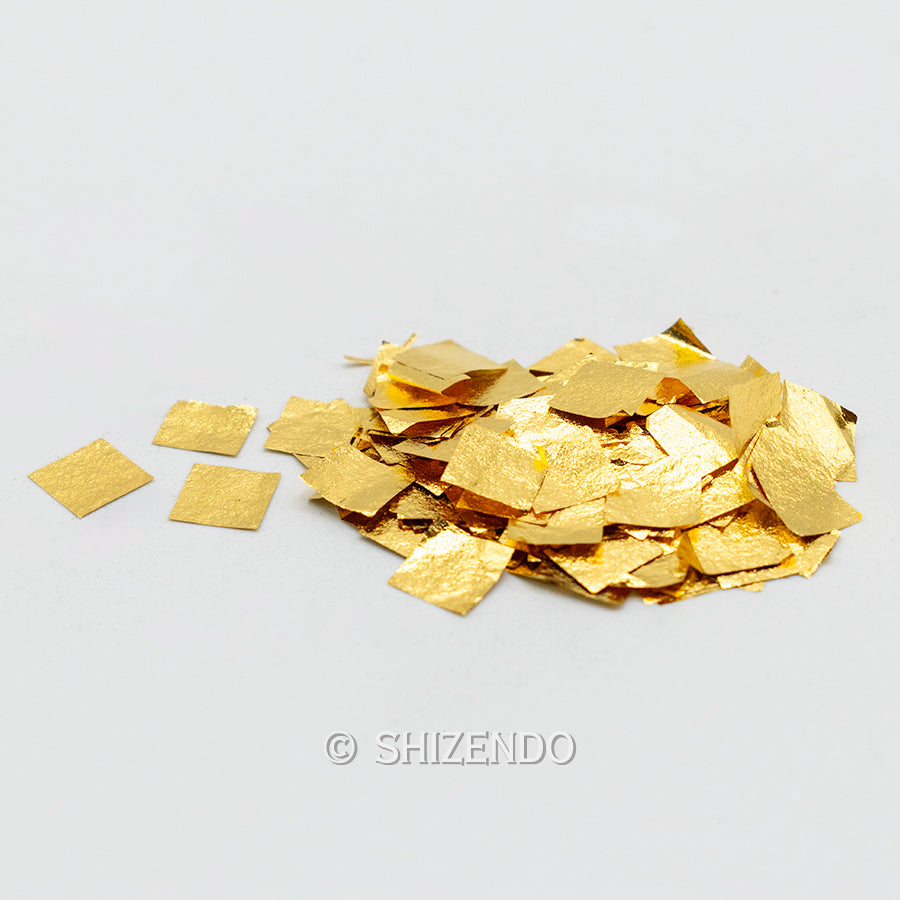 純金切箔2分角