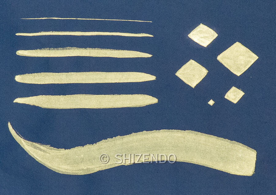 Gold Powder 18.12K  in Ceramic【Industrial-colored pigment in ceramic Blue】