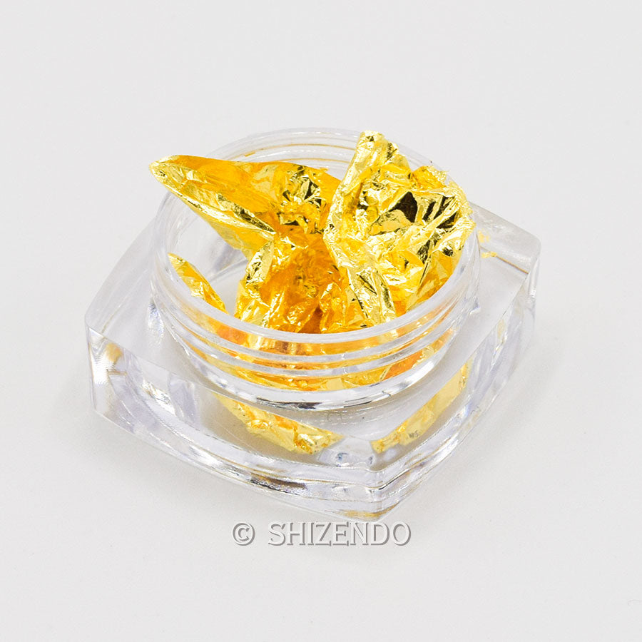 【Maiko Brand】Edible Gold Leaf 1/6 in Plastic case